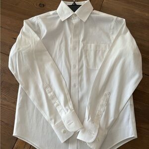 Classic White boys dress shirt.